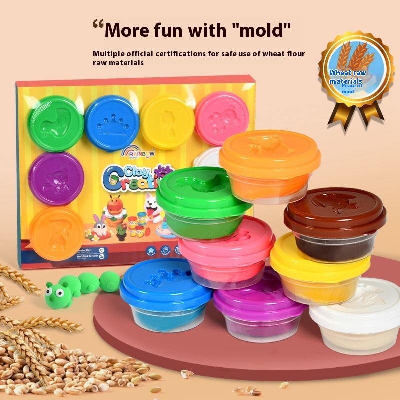 1200g Canned Colored Clay Supplement Toy