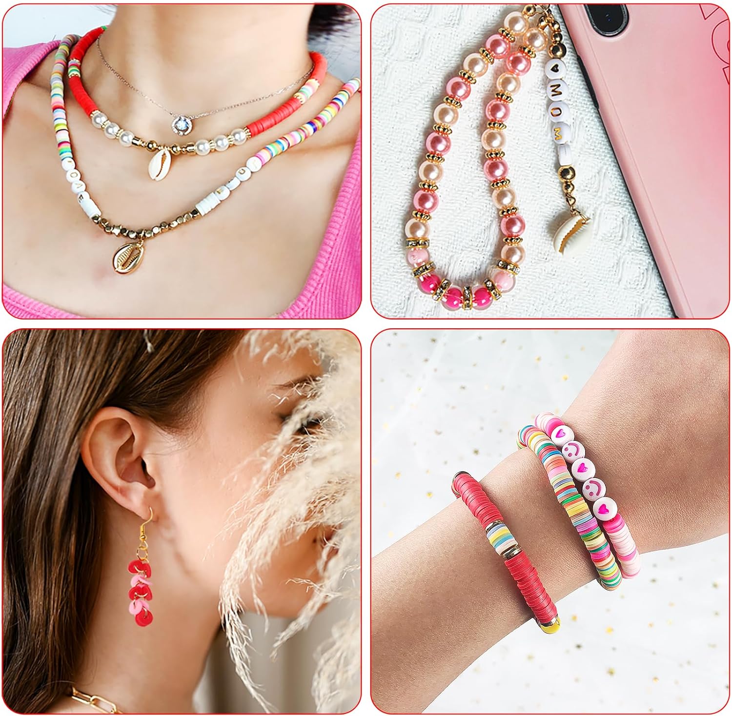16814pcs Clay Beads Set Flat Toy โ photo 4