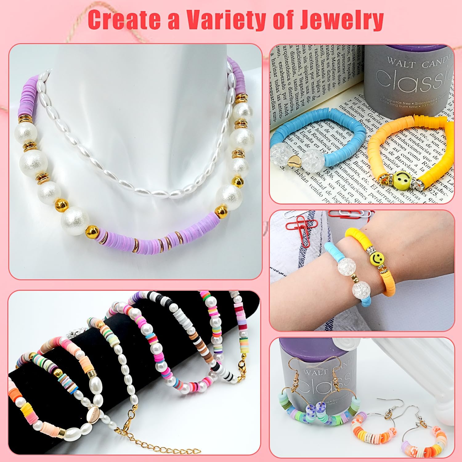 16814pcs Clay Beads Set Flat Toy โ photo 2