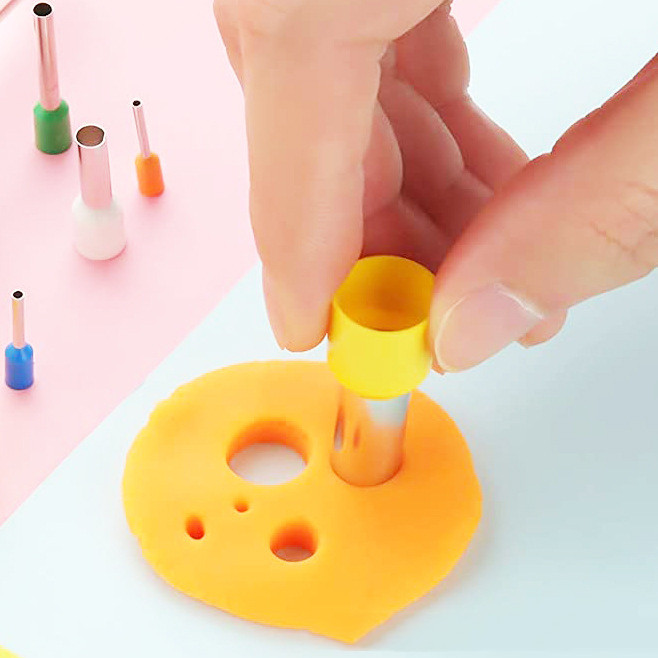 40-piece Clay Hole Punch Set Toy — photo 2