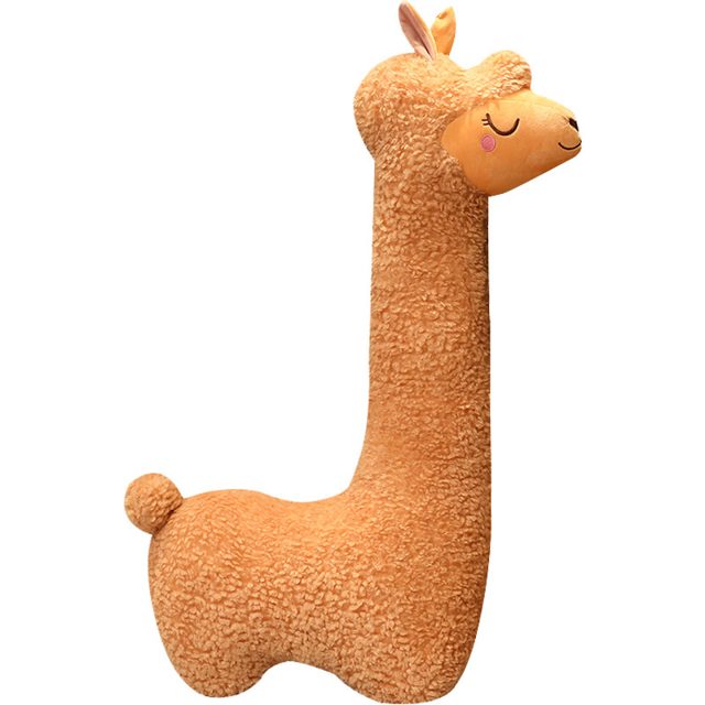 Fluffy Alpaca Long Pillow Plush โ photo 6