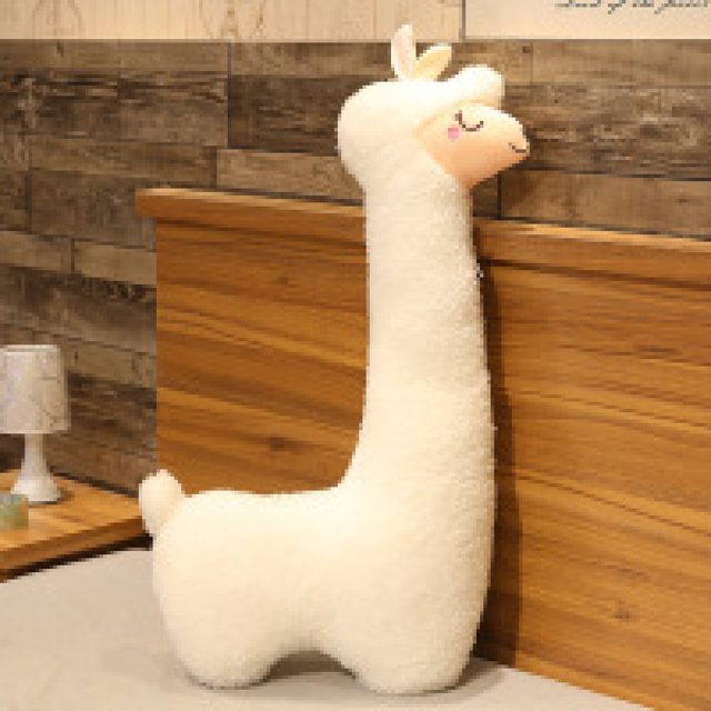 Fluffy Alpaca Long Pillow Plush โ photo 4