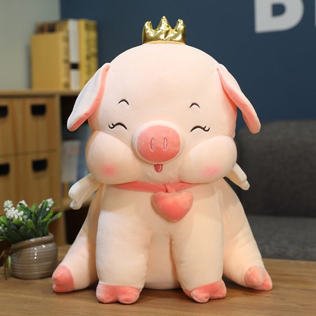 Royal Angel Piggy Plush With Crown โ photo 4