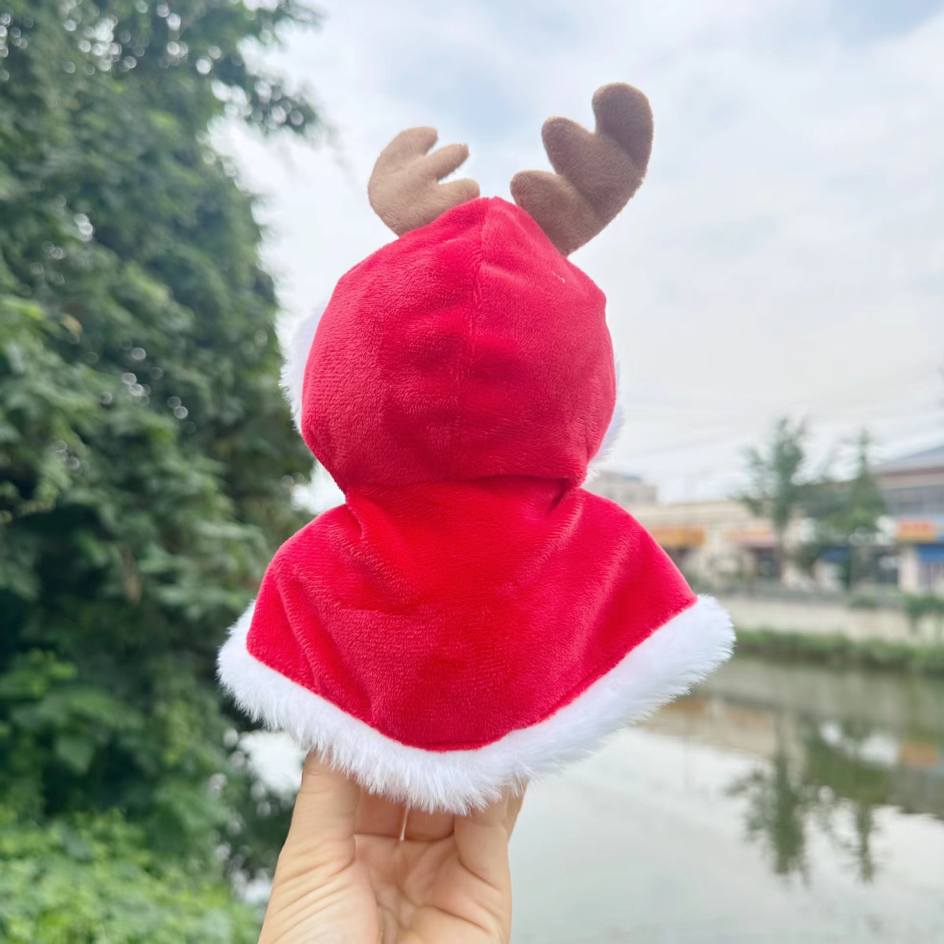 Annoying Duck Clothes Antlers Cloak Plush โ photo 5