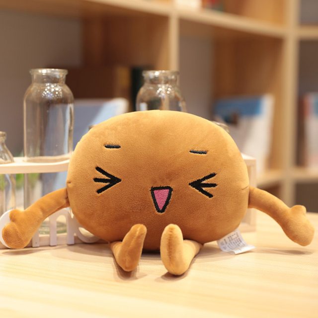 Smiley Avocado Pit Buddy Plush