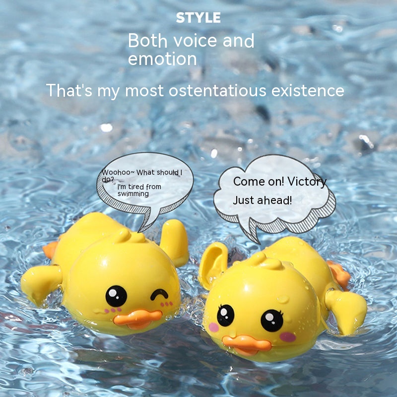 Baby Bath Playing Water Yellow Toy โ photo 5