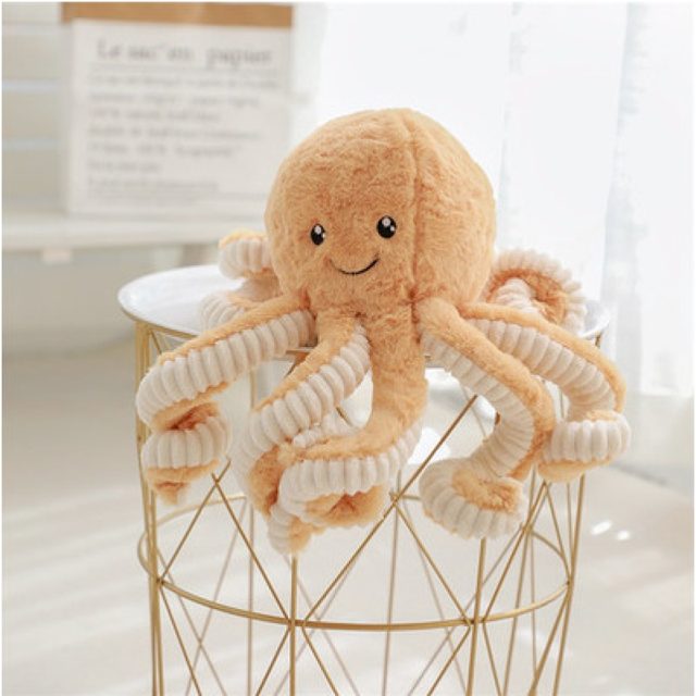 Smiley Octopus Plush