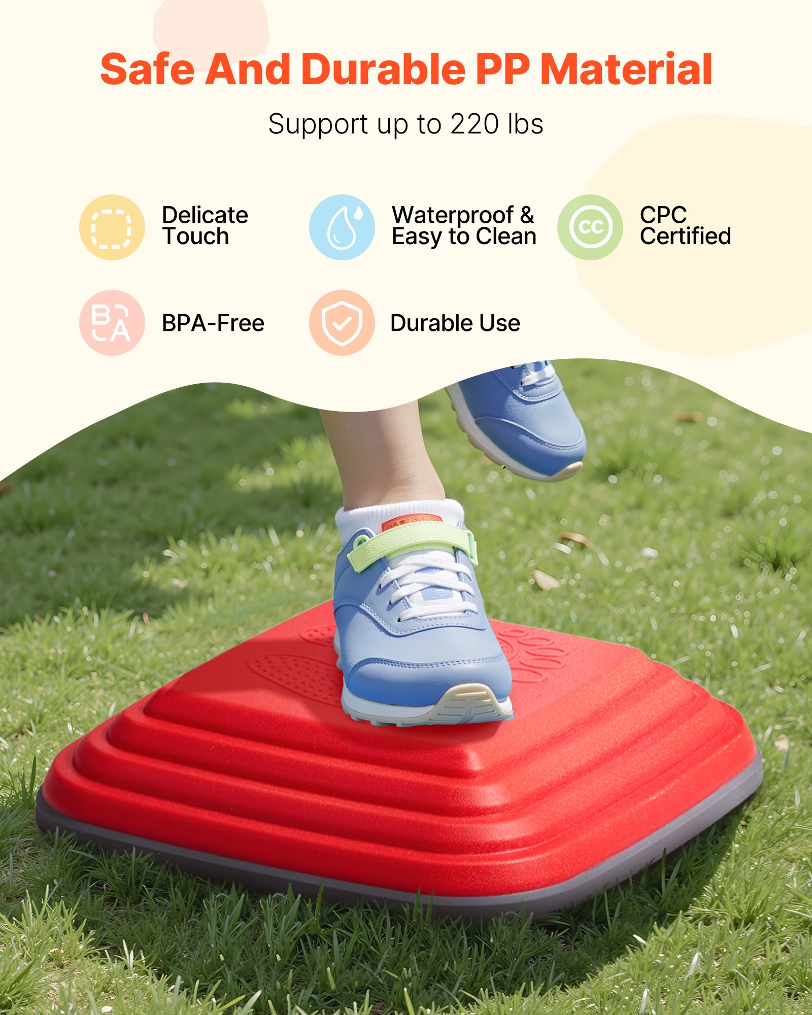 Balance Stepping Stones 10 Pcs, Toy โ photo 5
