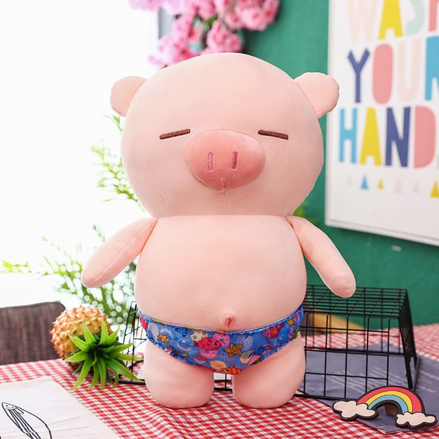 Beach Day Piggy in Swim Trunks โ photo 2