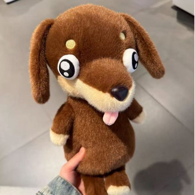 Goofy Googly-Eyed Dachshund Plush โ photo 2