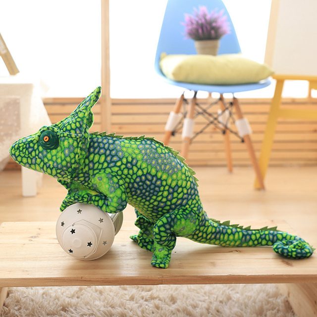 Giant Chameleon Cuddle Lizard Plush โ photo 2