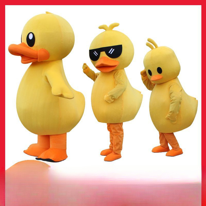 Big Yellow Duck Costume Toy — photo 3
