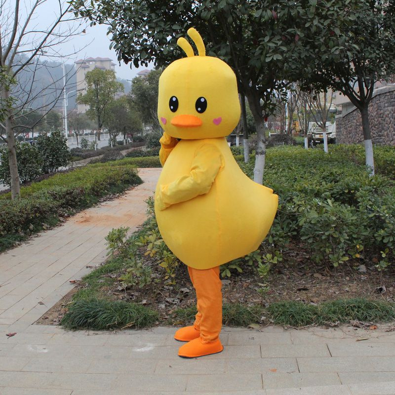 Big Yellow Duck Costume Toy — photo 4