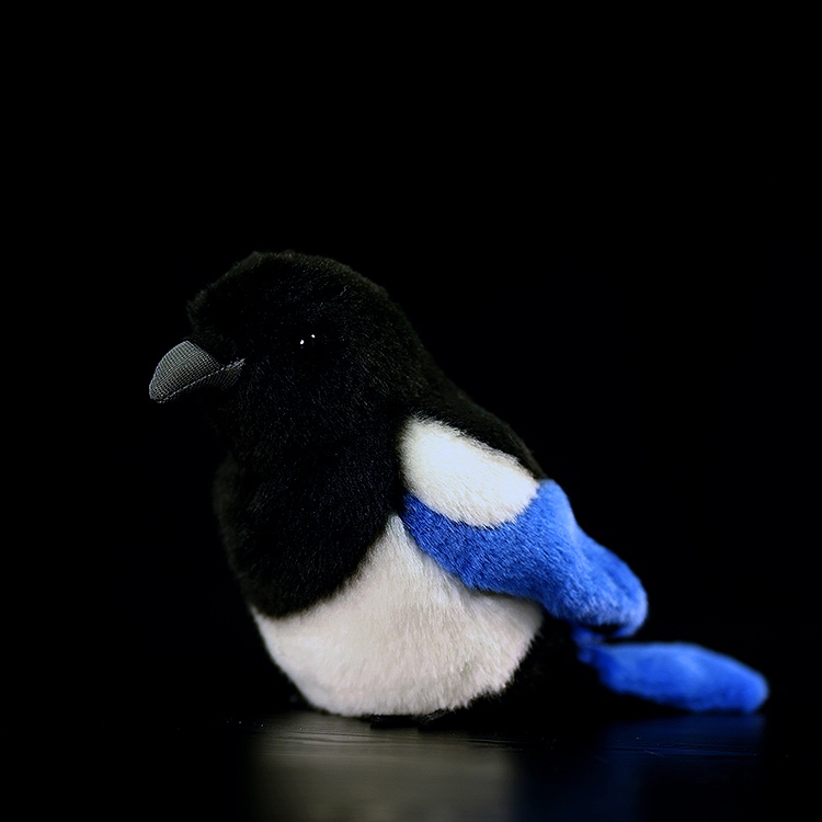 Lifelike Magpie Bird Plushie