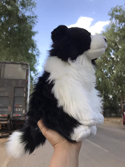 Realistic Border Collie Plush