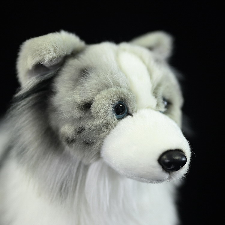 Fluffy Merle Collie Plush โ photo 3