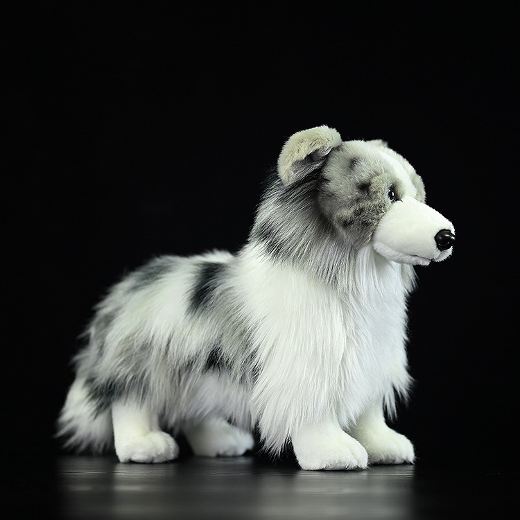 Fluffy Merle Collie Plush โ photo 4
