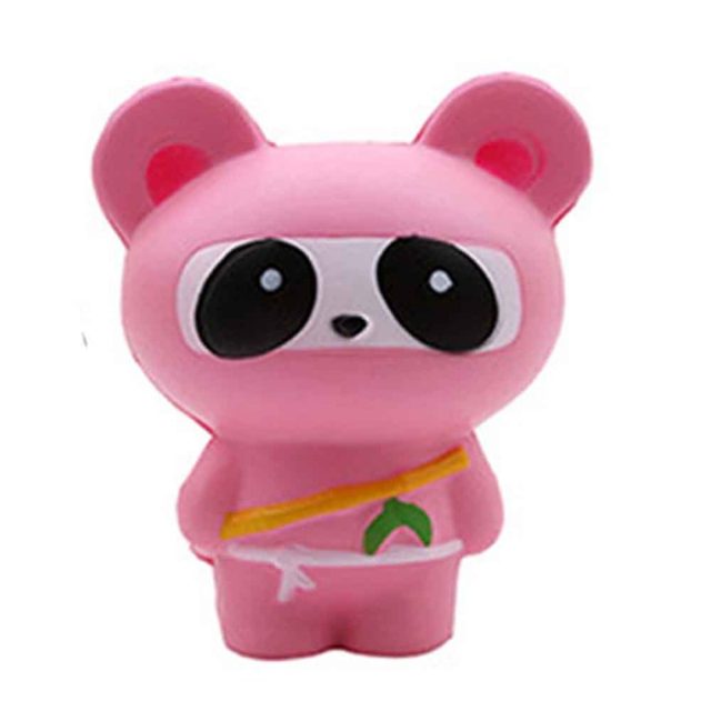 Ninja Panda Squishy (Pink)