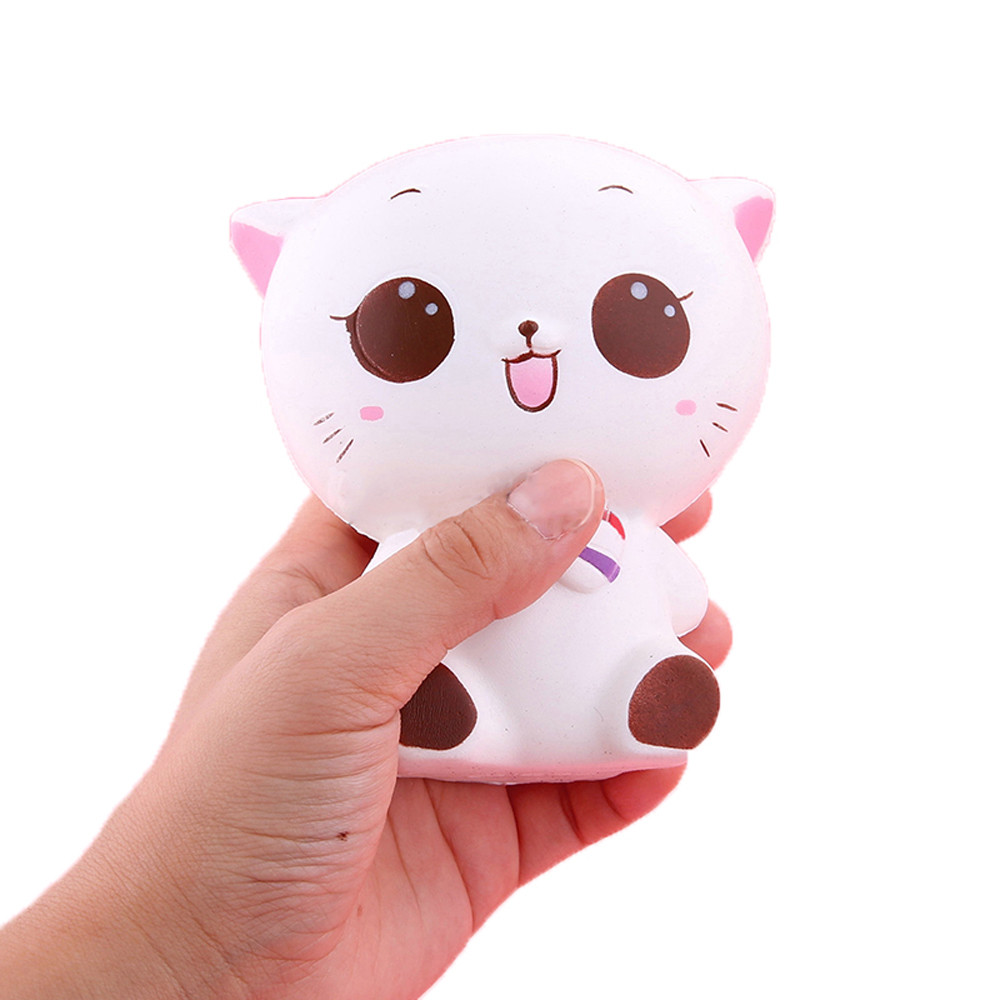 Slow-Rise Bow-Tie Kitty Squishy โ photo 4