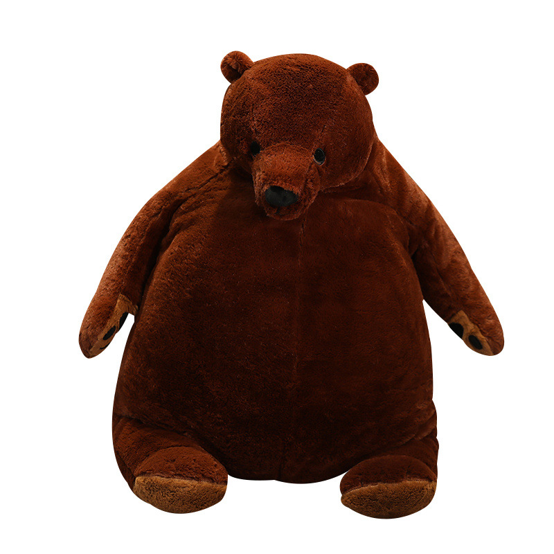 Giant Cuddly Brown Bear Plush โ photo 2