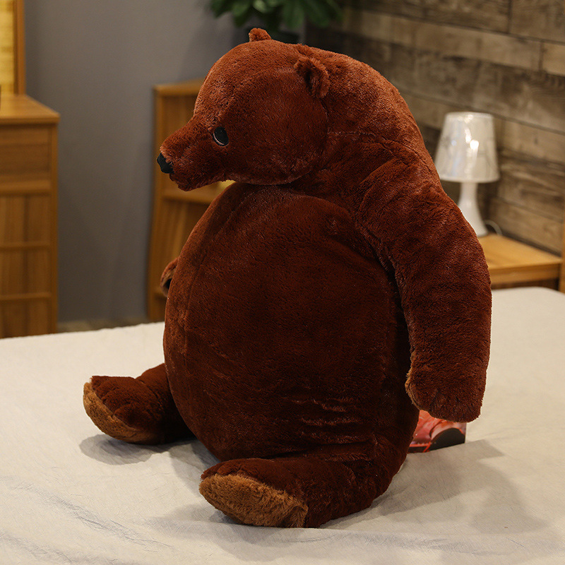 Giant Cuddly Brown Bear Plush โ photo 4