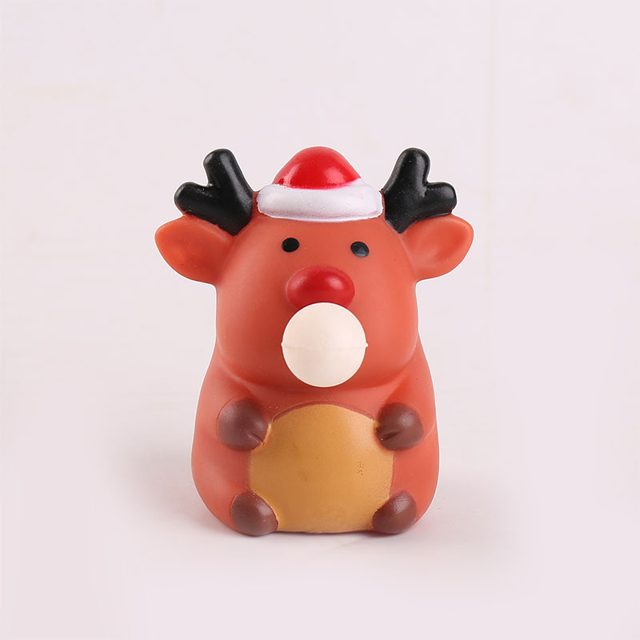 Bubble-Blowing Reindeer Squishy