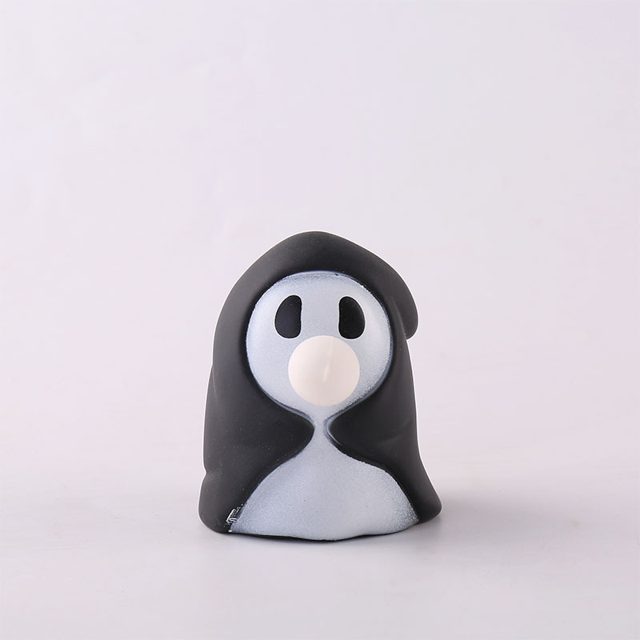 Bubble-Blowing Hooded Reaper Squeeze Toy