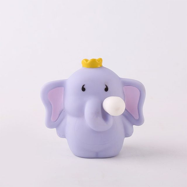 Bubble-Blowing Royal Elephant Squeeze Pal