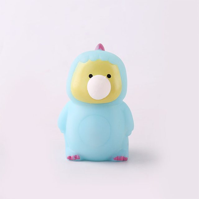 Blue Dino-Hoodie Critter Squishy