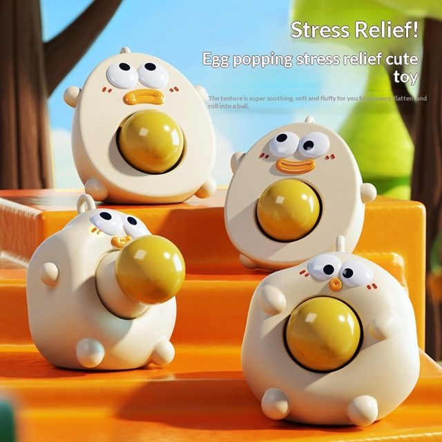 Egg-Pop Chick Bubble Fidget