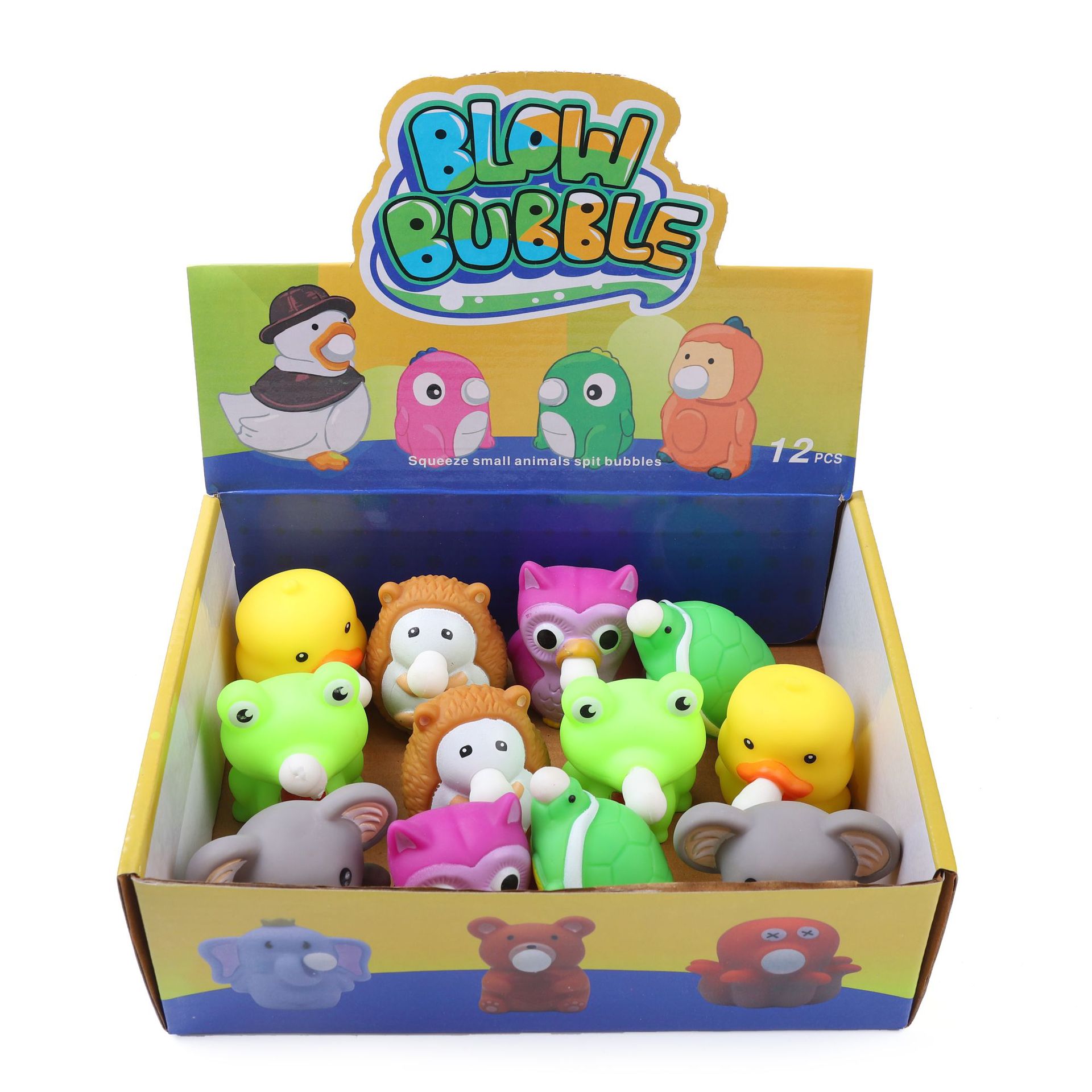 Bubble-Spittin' Animal Squeeze Pals
