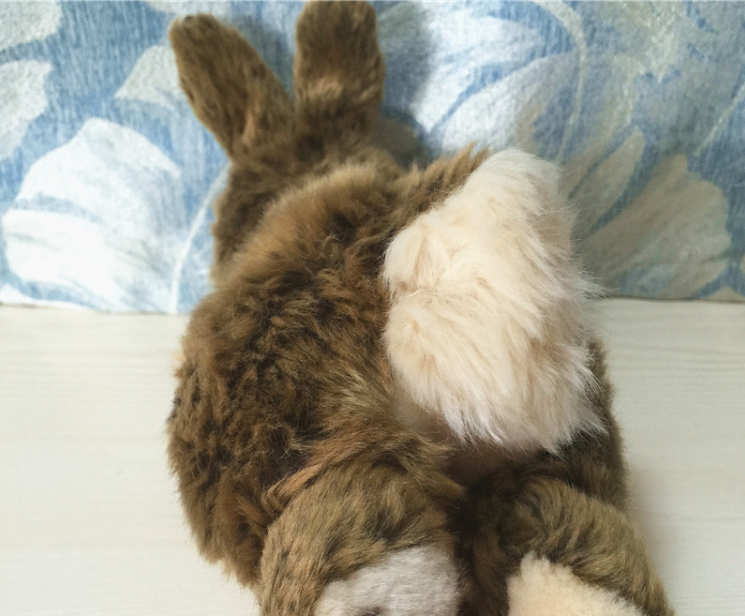 Floppy Brown Hare Plush — photo 2