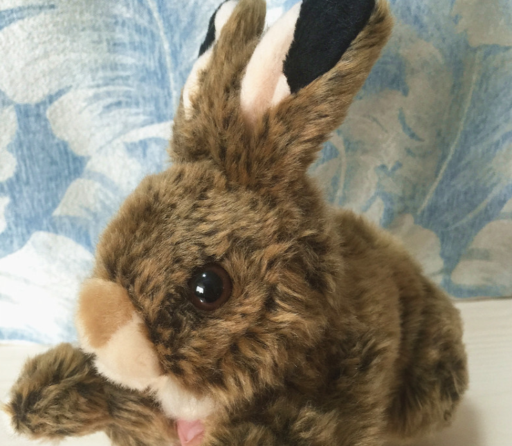 Floppy Brown Hare Plush — photo 5
