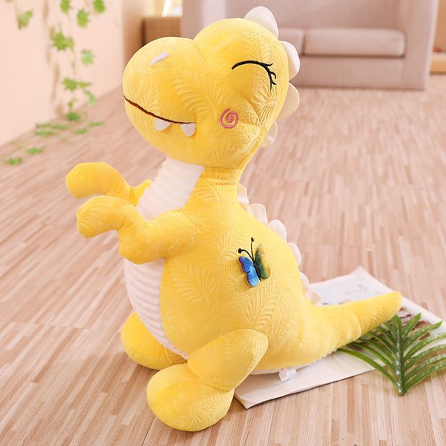 Friendly Green Dino with a Butterfly Friend — photo 4