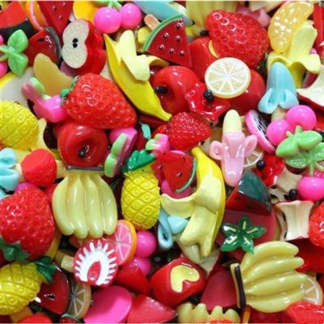 Sweet Treats Resin Charm Mix