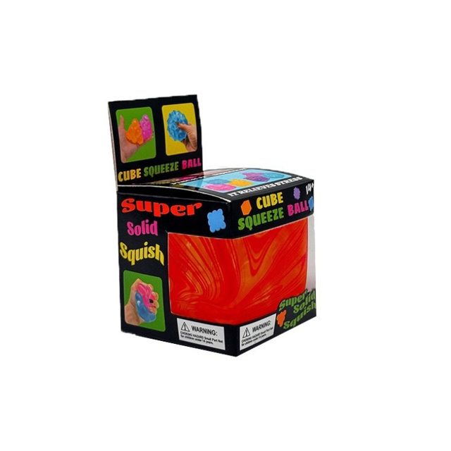 Marbled Candy Cube Squeeze Ball — photo 3