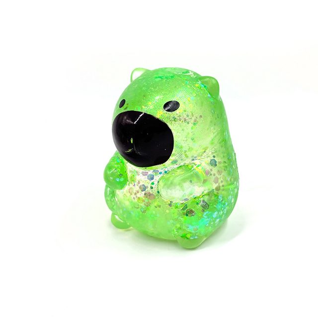 Glitter Galaxy Bear Squish Ball β photo 3