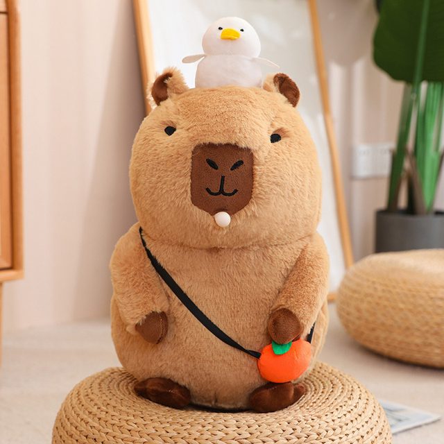 Capybara With Duck Buddy Plush โ photo 2