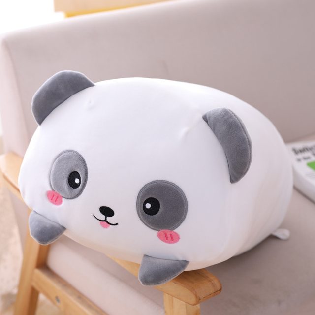 Roly-Poly Panda Loaf Pillow Plush โ photo 2