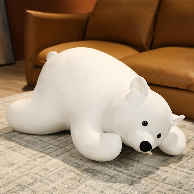 Sleepy Polar Bear Cuddle Cushion (90cm)