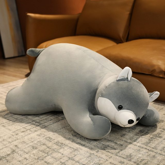 Lazy Husky Cuddle Cushion (90cm)