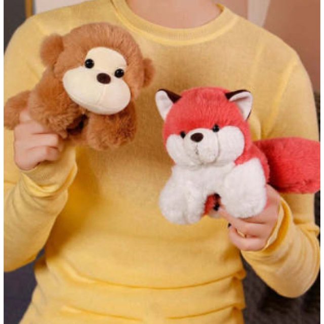 Monkey & Fox Best-Buddy Plush Set