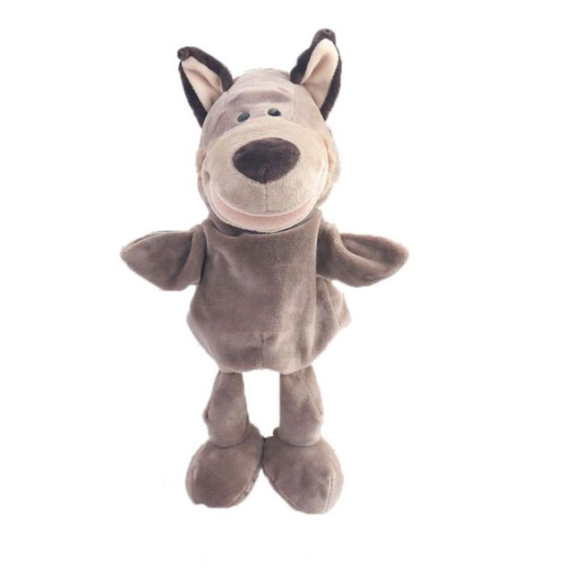 Friendly Wolf Hand Puppet