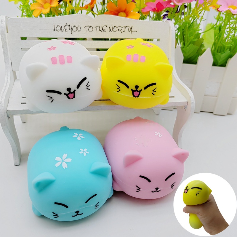 Sakura Kitty Squishy Squeeze Toy — photo 2