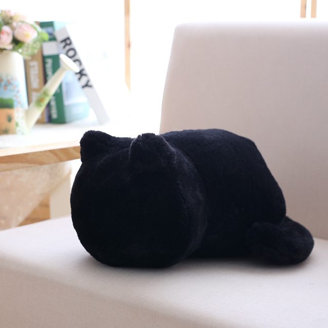 Faceless Shadow Cat Cushion Plush — photo 2