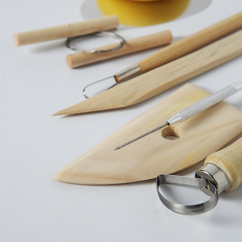 Ceramic Wooden Tool Sponge 8-piece Toy — photo 3