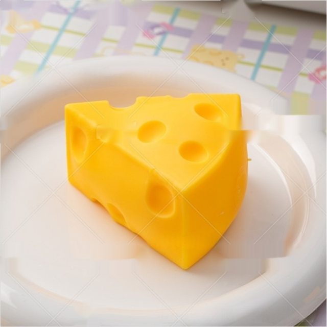 Squishy Swiss Cheese Wedge