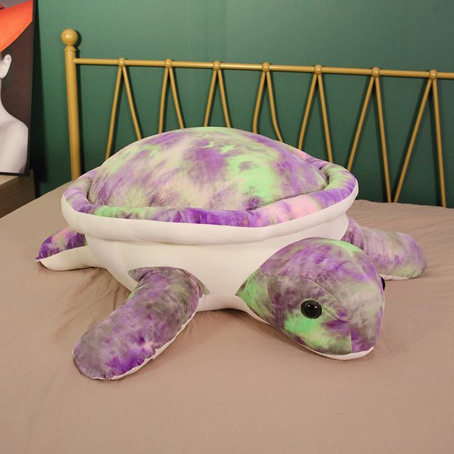 Cosmic Tie-Dye Sea Turtle Plush โ photo 2