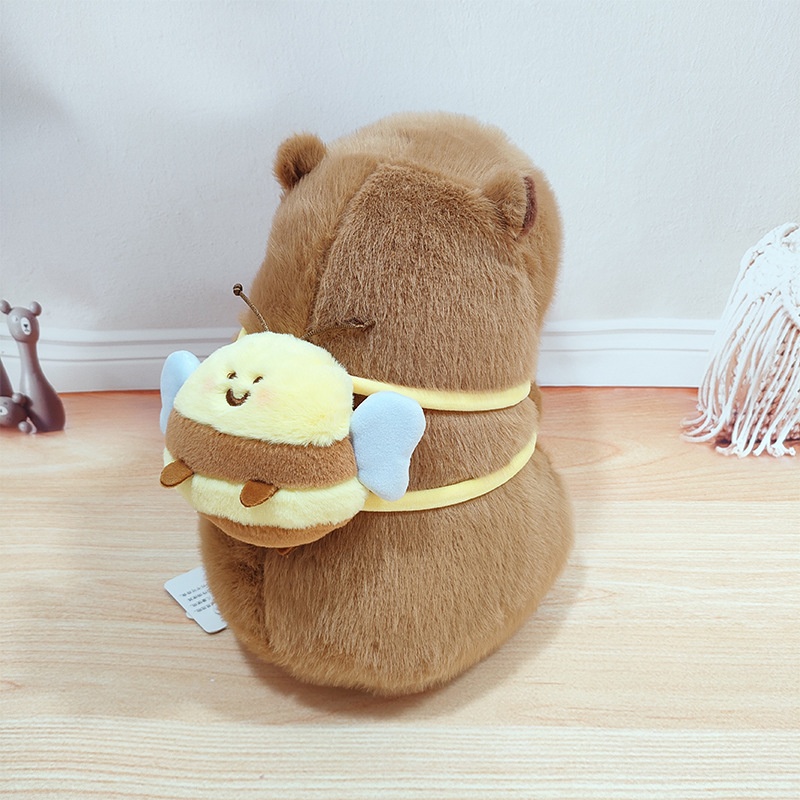 Capybara Plush with Bee Backpack — photo 5
