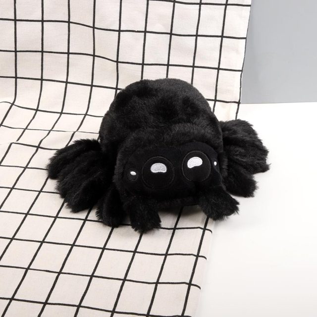 Midnight the Fuzzy Spider Plushie
